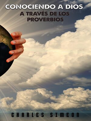 cover image of Conociendo a Dios a través de los Proverbios